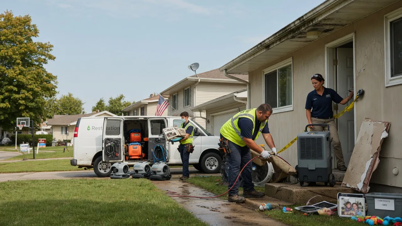 Water Damage Restoration in Genoa City, WI near me